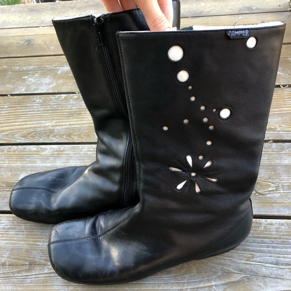 Camper Mid Calf Boots EUR 40/US 9 pre-owned